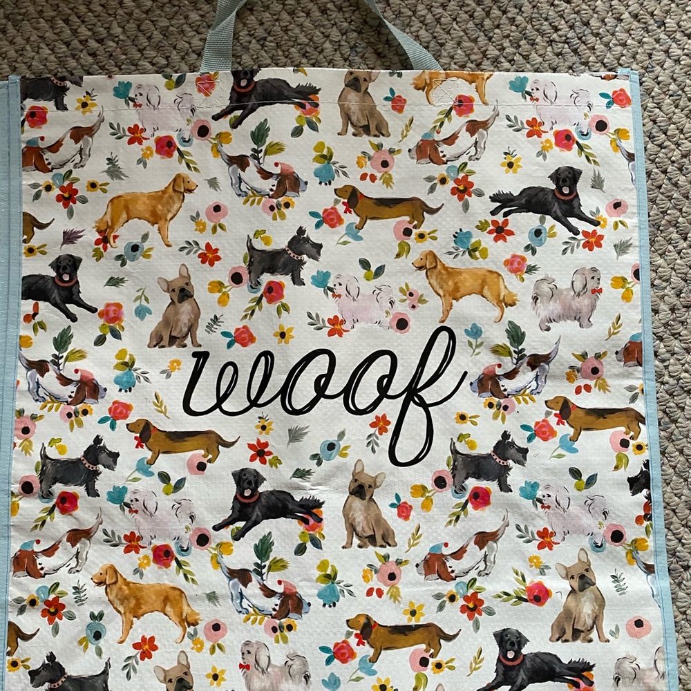 NWT DACHSHUND SHOPPING BAG